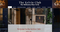 Desktop Screenshot of kelvinclub.com